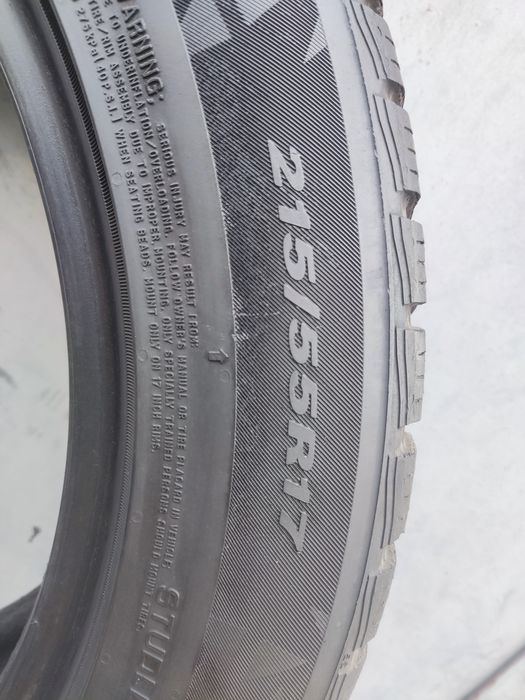4бр зимни гуми 215/55/17 Nexen Winguard Sport 2
dot 3121
6.75mm
