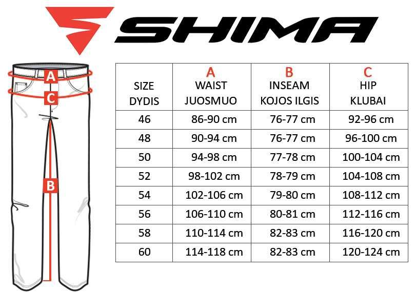 Кожен мото панталон SHIMA BANDIT 2.0 Black,протектори и вентилация