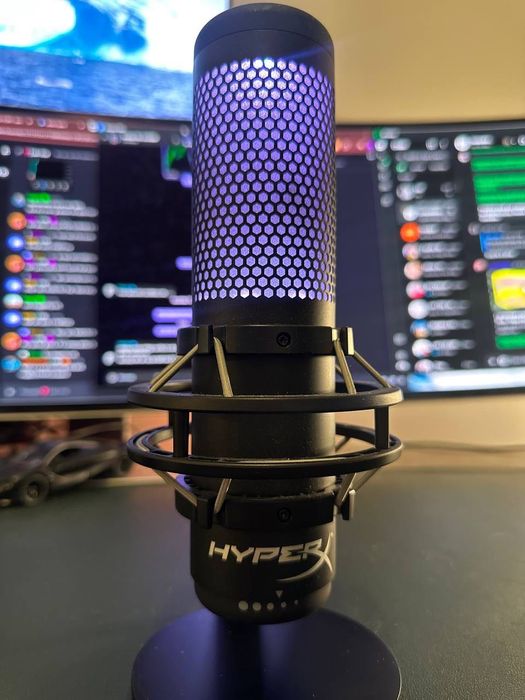 Vand Microfon HyperX - QuadCast S, RGB, negru
