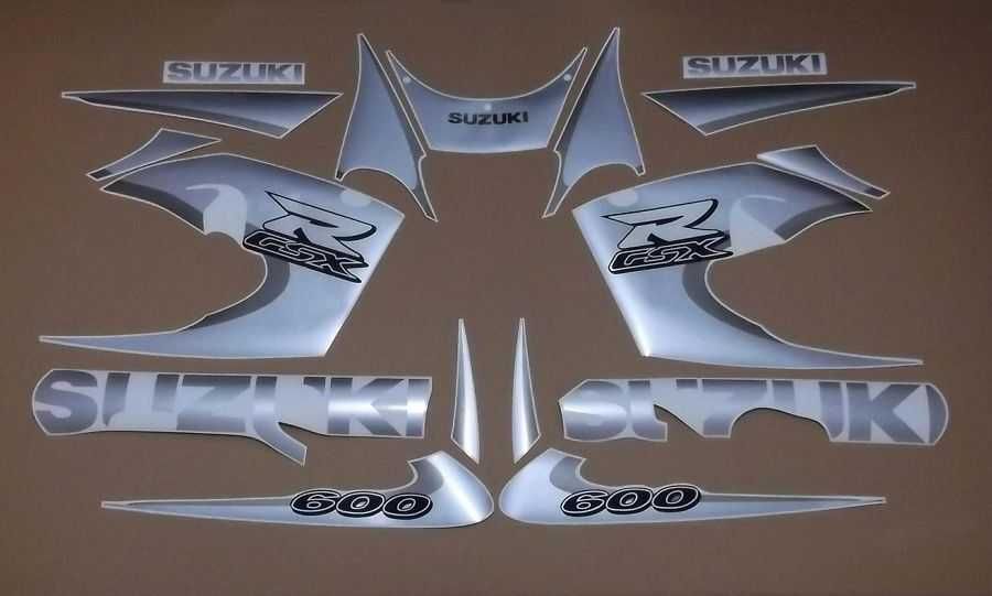 Стикери Сузуки GSXR 600 Srad 1996г.-1999г. Suzuki лепенки срад 1997