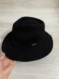 Черная шляпа,белая шляпа, федора ,федорка, мужские шляпы, женшляпы