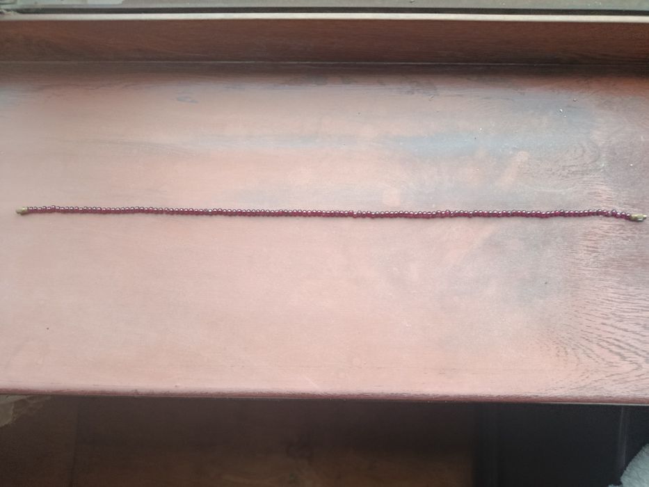 Советские бусы из граната