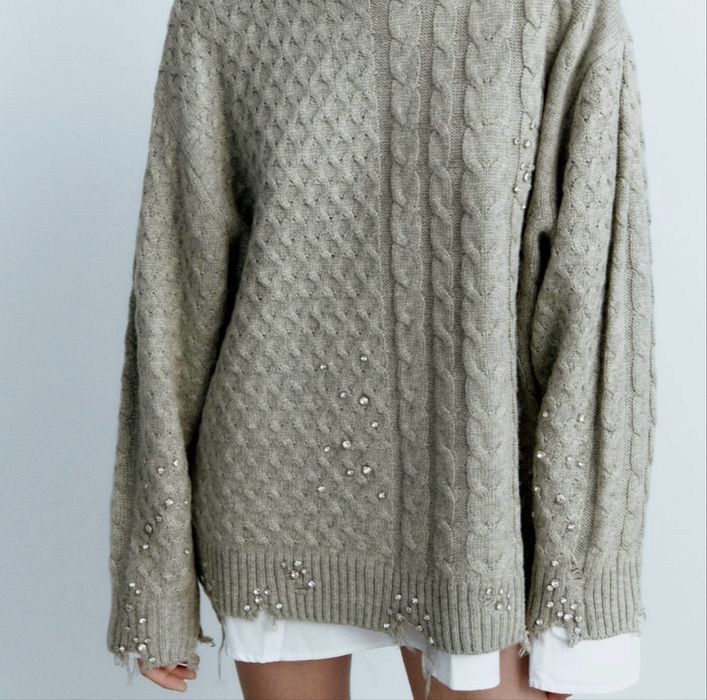 Pulover Zara cu pietre