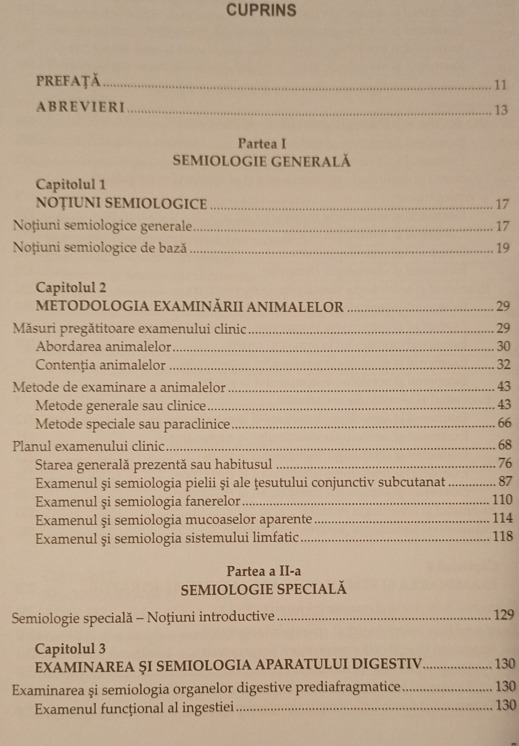 Tratat de semiologie medicală veterinară- Ionel Papuc
