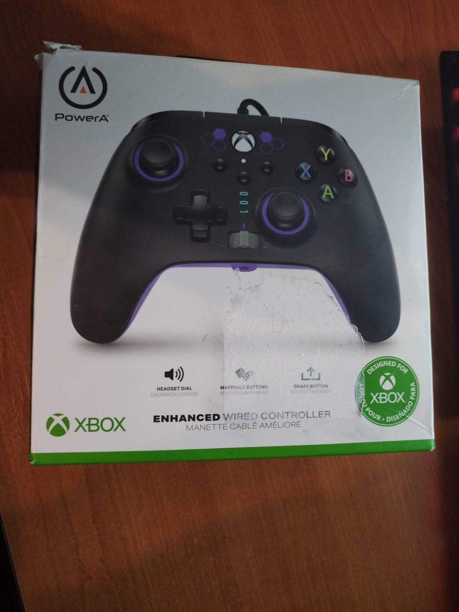 Controller XBOX PowerA Purple Hex Xbox Series X/S,Xbox One, PC, 3,5 mm