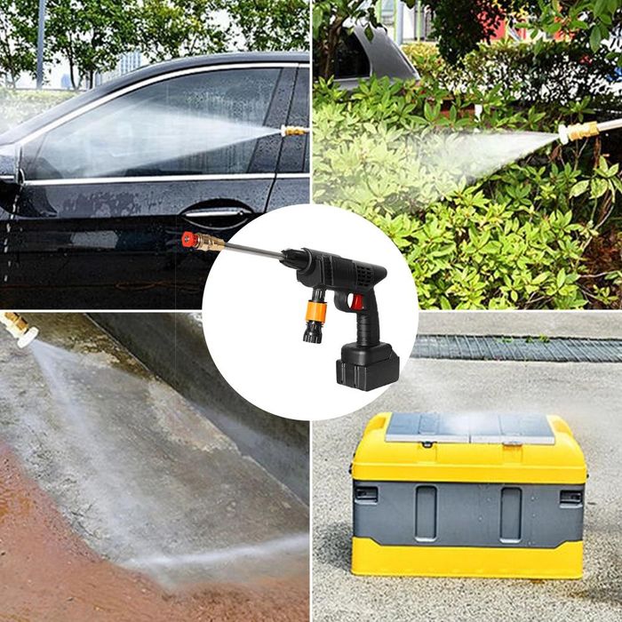 Водоструйка Безжичен пистолет за миене на автомобил под високо наляган