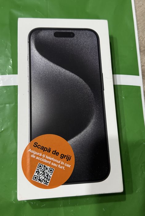Iphone 15 Pro 128 black titanium