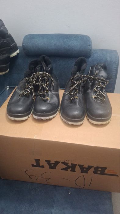 Рабочие сапоги теплые скидка