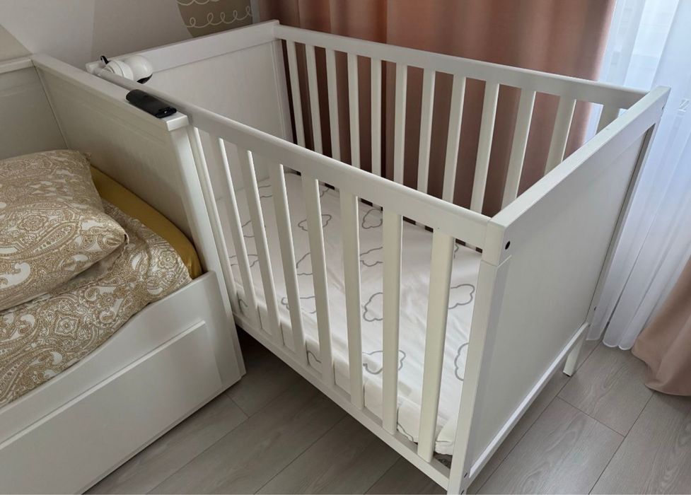 Pătuț copil Ikea cu saltea inclusă