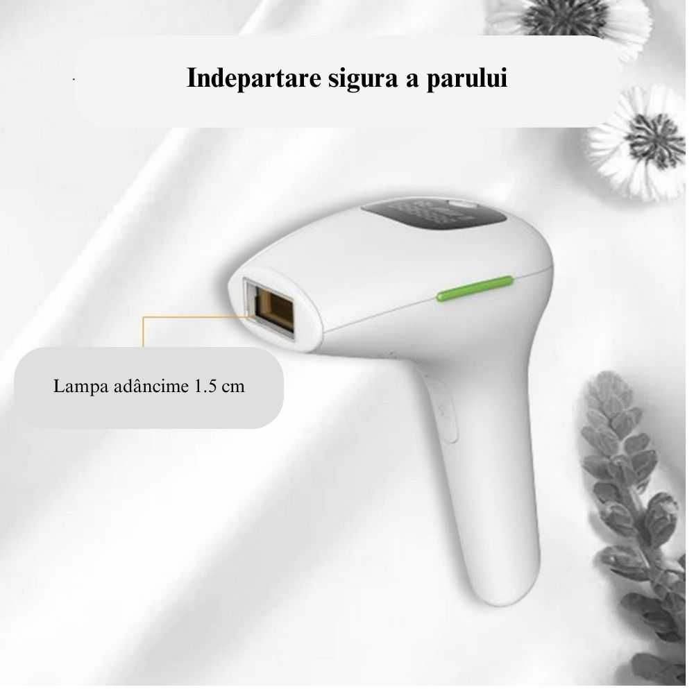 Epilator de indepartare a parului cu laser, Epilare fara durere