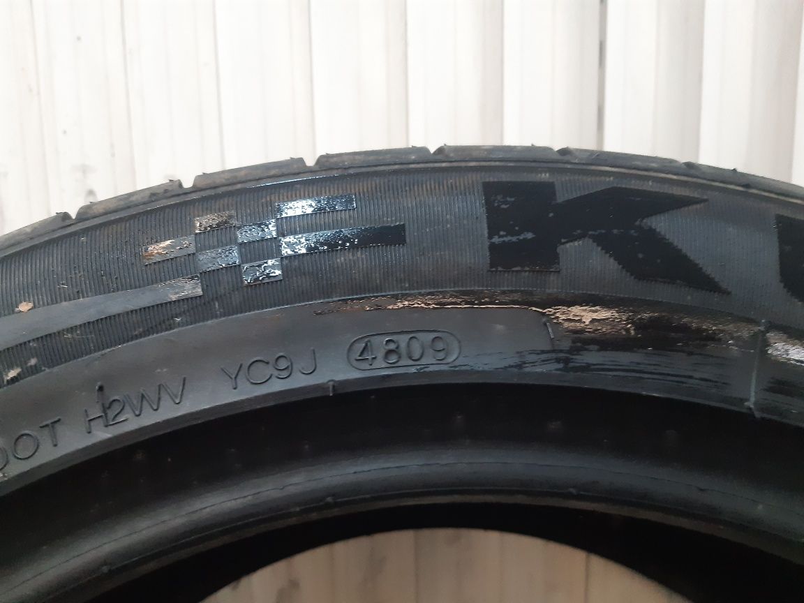 235/50/18 2× Kumho vara dot 4809    6,81 mm