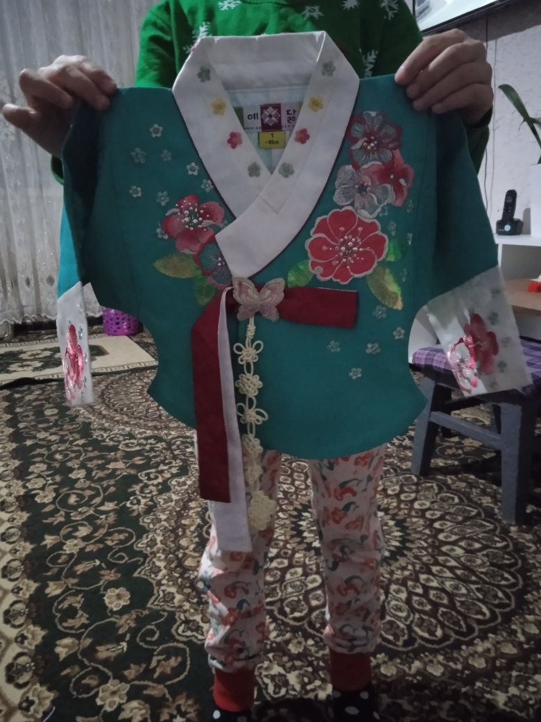 Корейский костюм для асянди