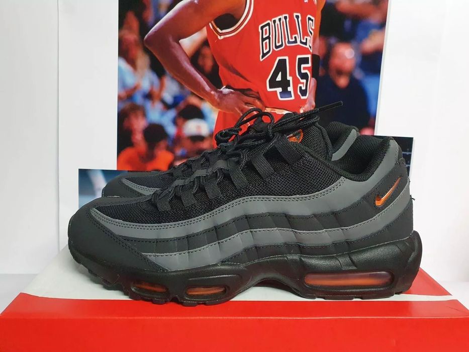 Оригинални Nike Air Max 95 ‘Black / Gray / Safety Orange’