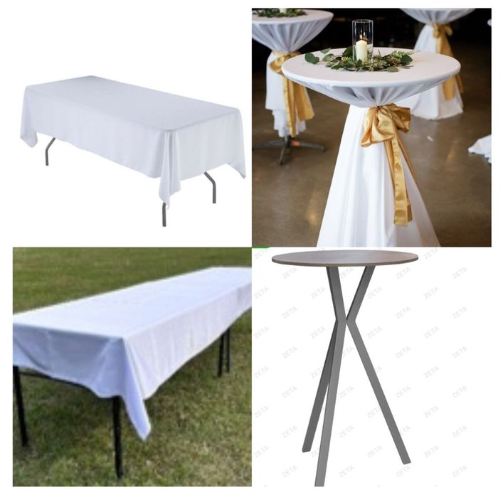 Аренда 24/7  фуршетных столов 2000 тг.