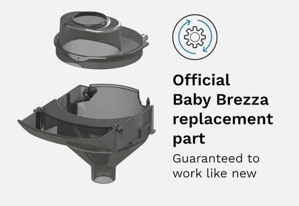 Резервна фуния и капак за Baby Brezza Formula Pro Advanced
