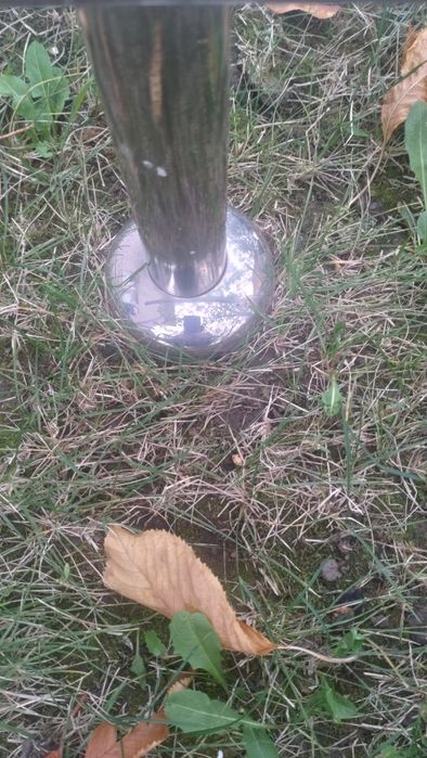 Balustrada din inox,stare foarte buna