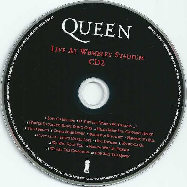 НОВО! Queen Live At Wembley Stadium 1986 2 DVD + 2 CD Юбилейно издание