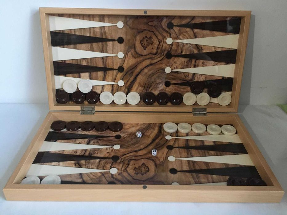 Joc Table (joc de Table) NOU - Lux lemn lacuit. SIGILAT!