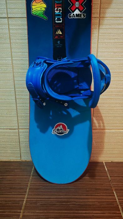Placa snowboard Burton custom 130 cm -legaturi boots burton