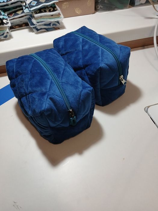 Косметичка в клетку Размер S