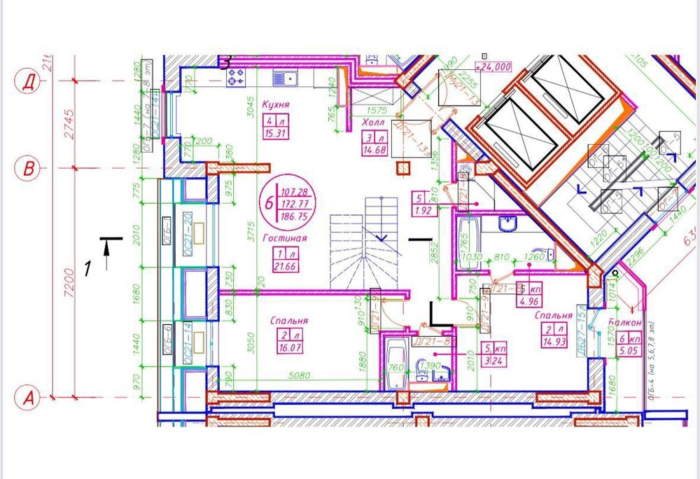 Срочно Продаётся Новостройка жк Greenwich дуплекс 5-комн 175м2 8-9-Эта