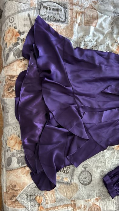 Дамска сатенена рокля