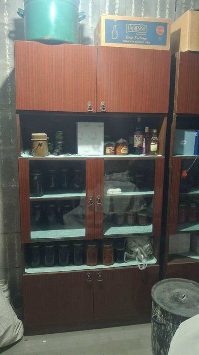 гостиный длинный шкаф из 3 частей