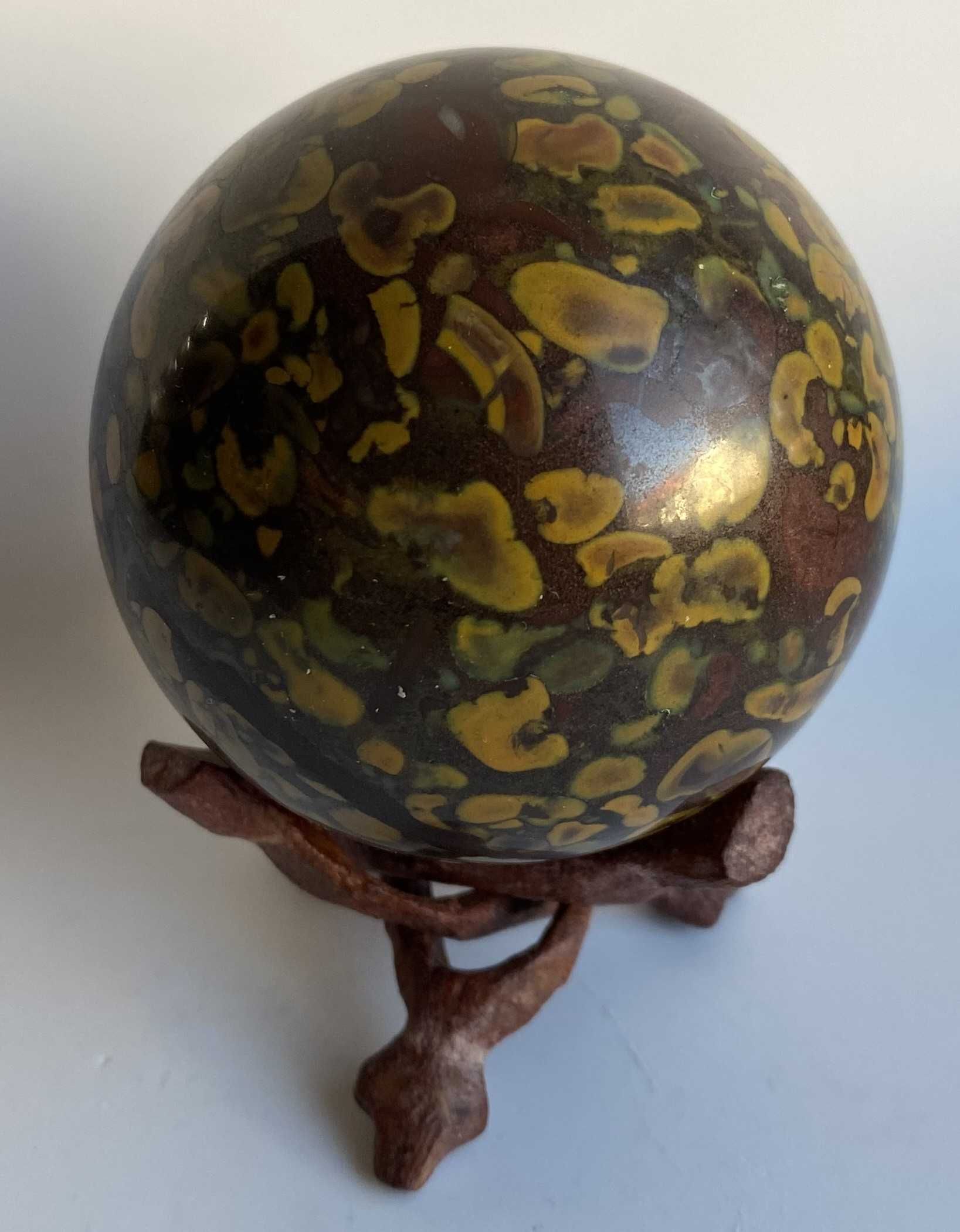 Cristale/Minerale - Jasp Ajooba - sfera piatra semipretioasa