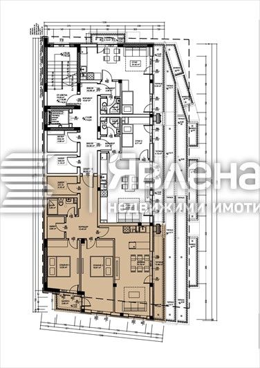 Продава се Тристаен апартамент в Варна, Левски - 120 кв.м за 1775 €/кв.м - Снимка #2