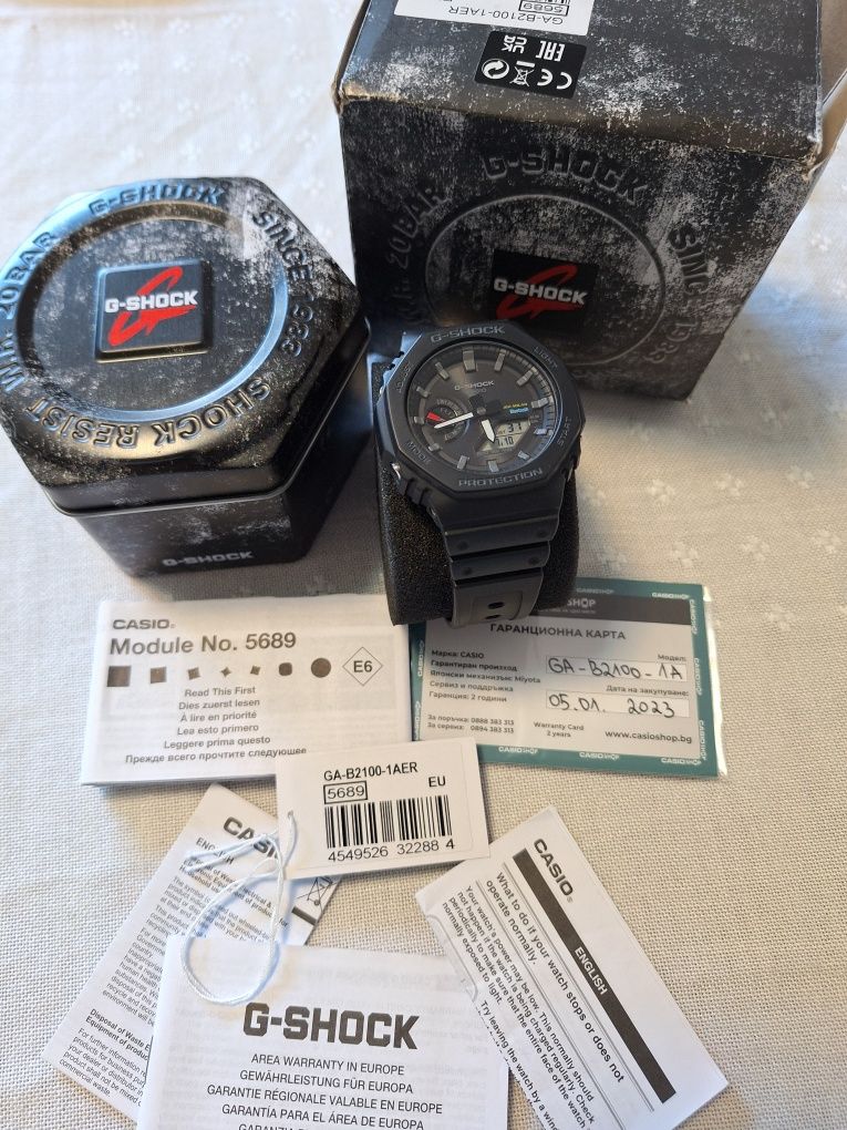 Casio G Shock GA B2100 Bluetooth Tough Solar