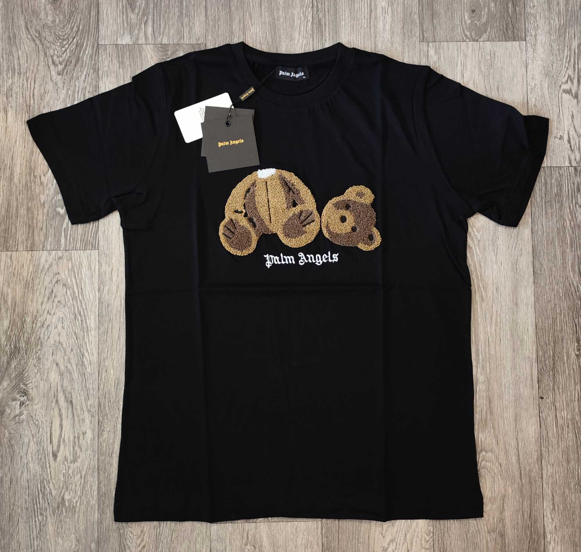 Мъжка тениска Palm Angels bear мече фланелка блуза 100% памук