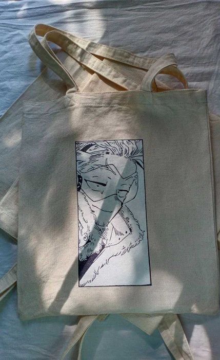 Ръчно изработена и нарисувана чанта/торба "Boku no Hero Academia"