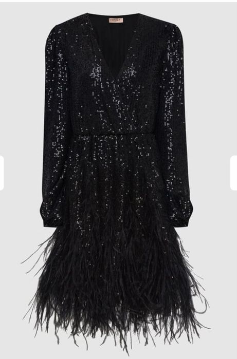 Сет TWINSET с пера и  пайети