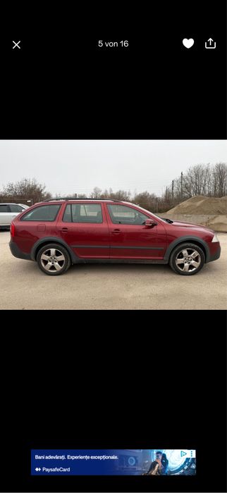 Skoda octavia scout 2.0 tdi 4x4 full option