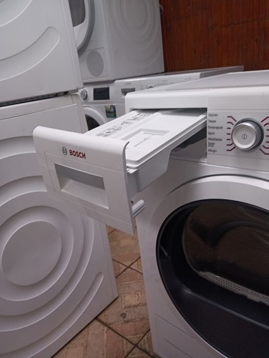 Сушилня с термопомпа Бош Bosch Serie 8 с две години гаранция!