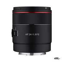 Samyang 24mm f/1.8 AF pentru Sony E-mount.