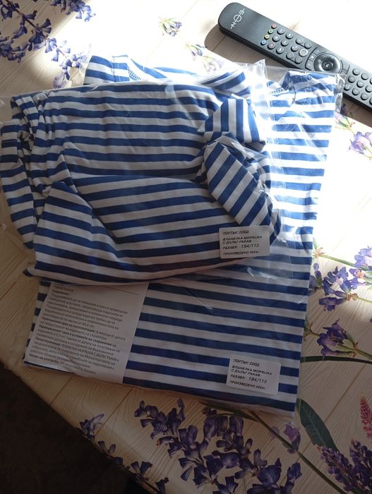 Моряшки тениски с дълъг ръкав