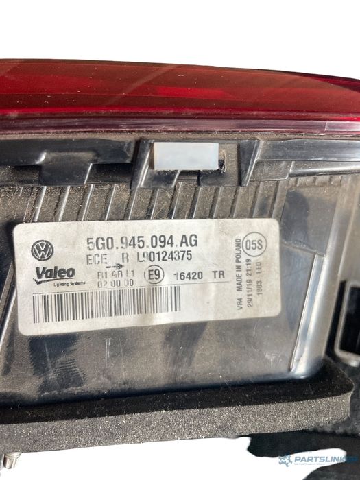 Lampa/Stop dreapta spate VOLKSWAGEN GOLF 7 Facelift [ 2017-2020]