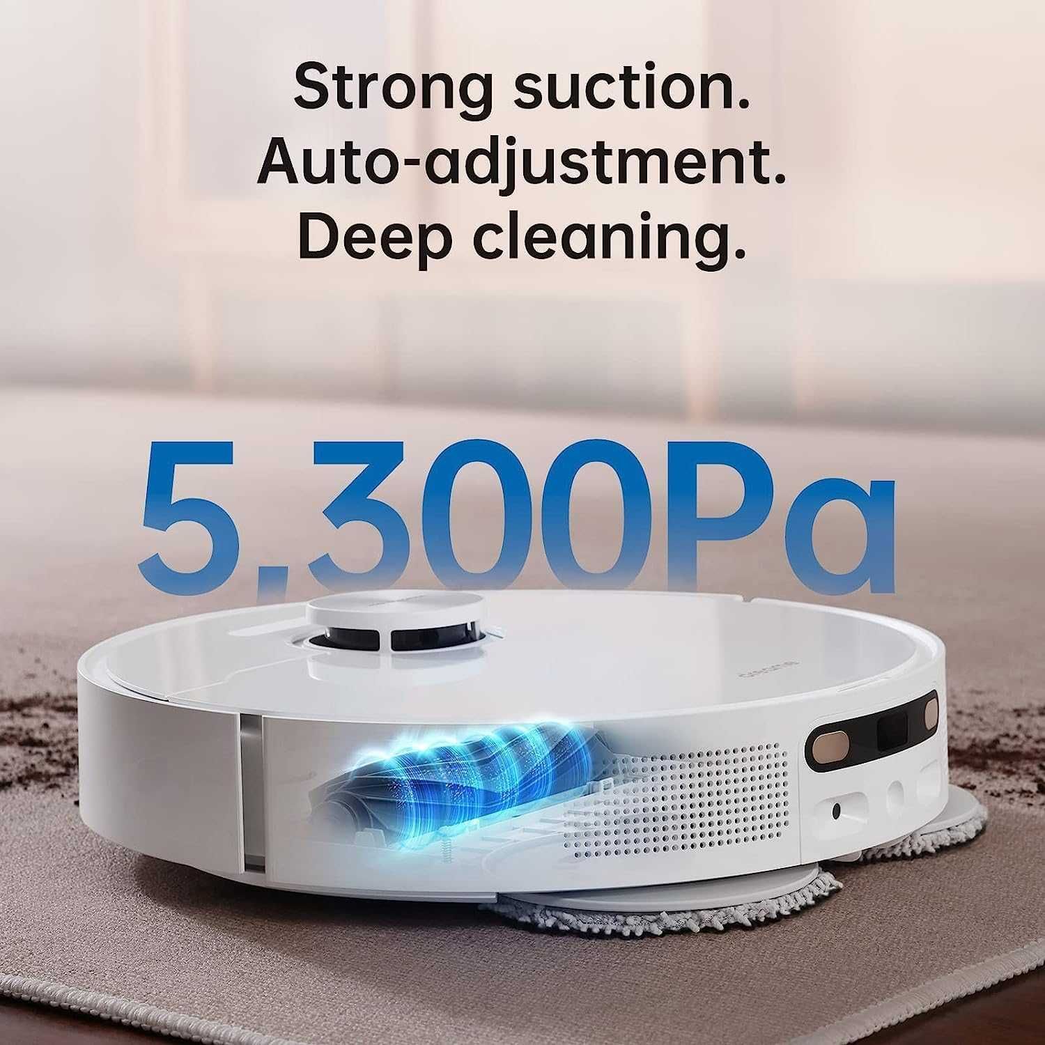 Прахосмукачка робот Dreame L10s Ultra AI камера Mop Self-Clean 5300Pa