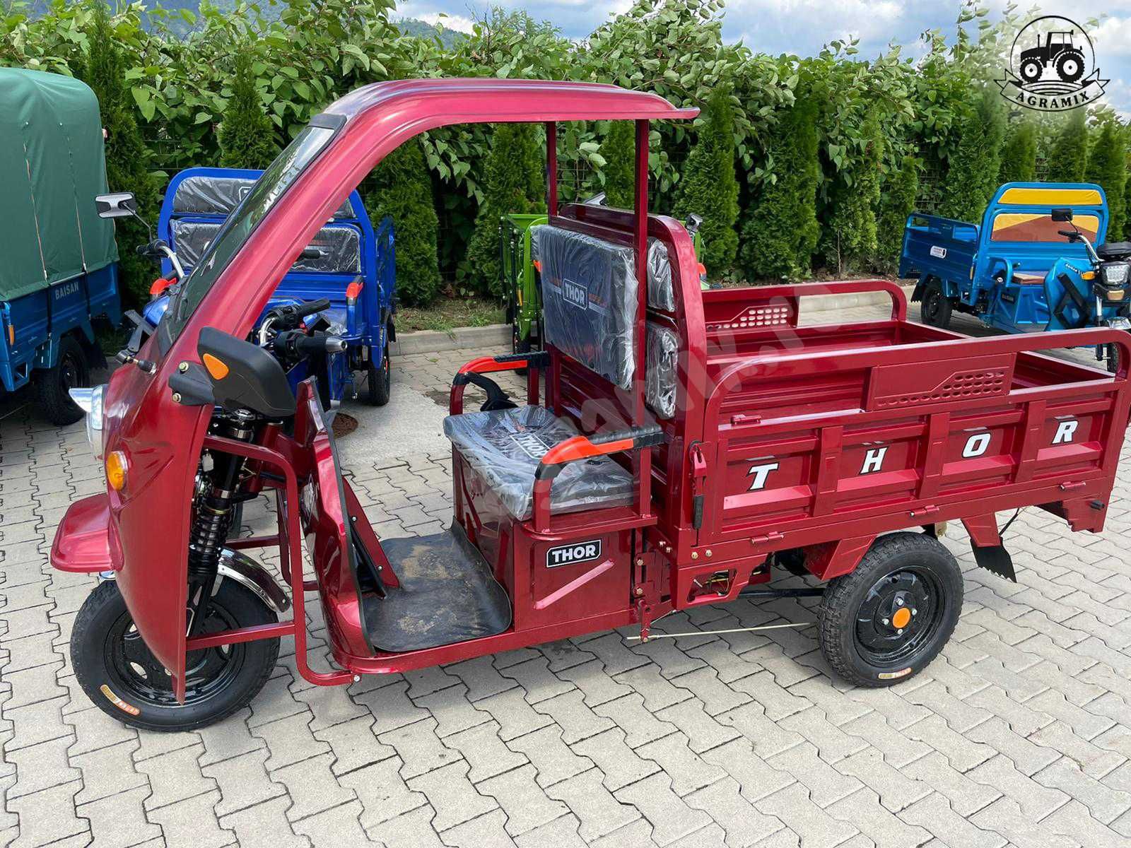 triciclu tuktuk Thor Buggy basculabil made in RO