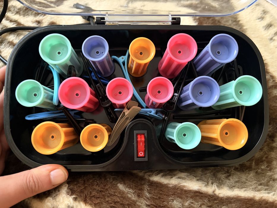 Професионален комплект електрически ролки за коса