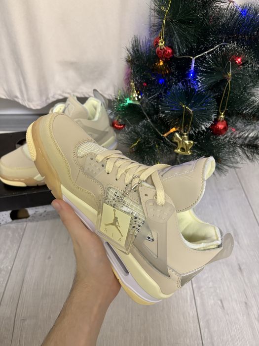 Jordan 4 off white 40 42