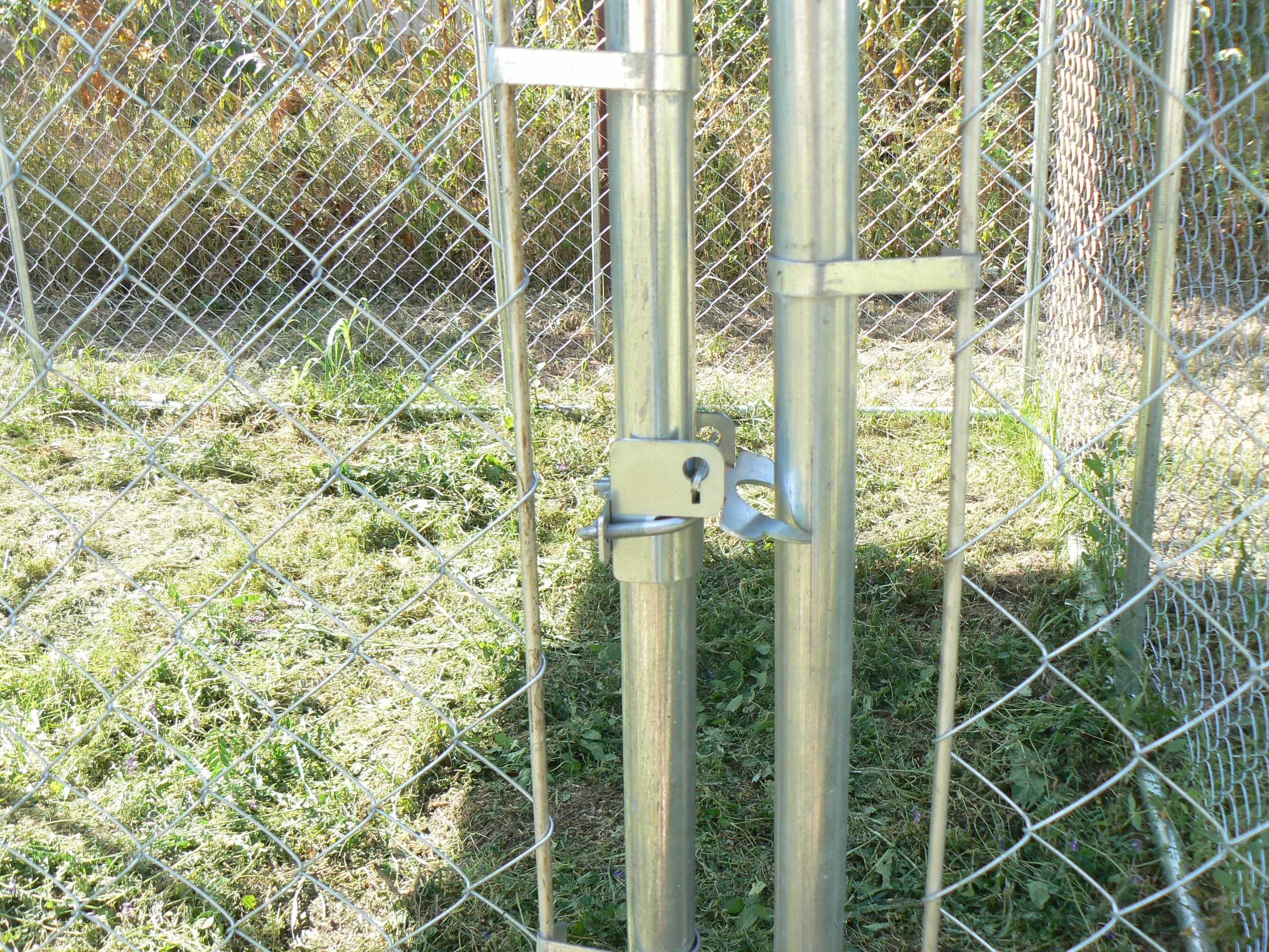 Țarc / Cusca / Padoc pentru câini, 3x3m, acoperiș PVC 500g/m² LG