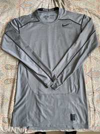 Сива блуза Nike Pro - M