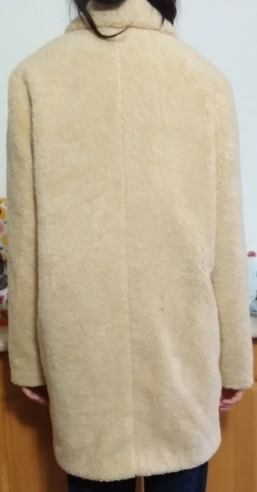 Продам полушубку тедди новый почти один раз одевала размер 44 46 уступ