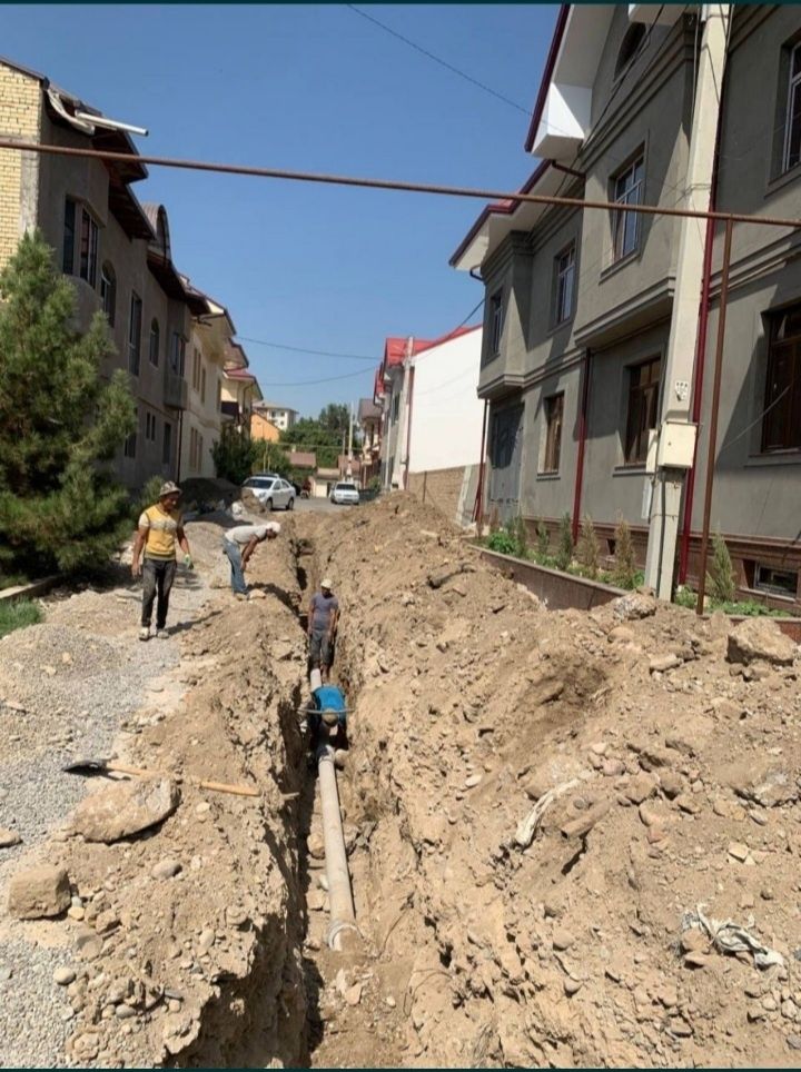 Urachi Урачи Kanalzatsiya patkop transheya santexnik xizmati.