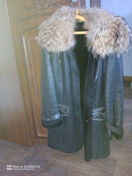 Дублёнка женская натуральная цигейковая