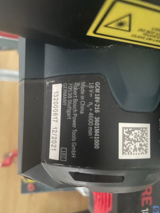 Bosch circular stationar pe acumulator 18v