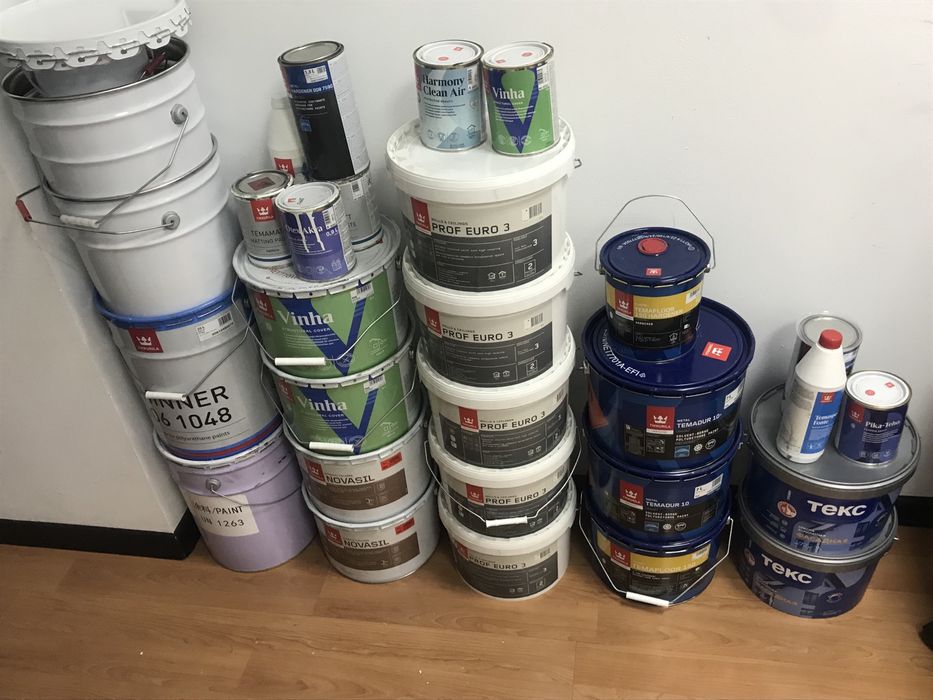 Продам краску tikkurila для наружних и внутренних работ