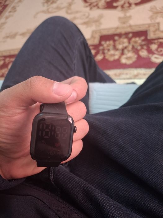 Wath led часы время